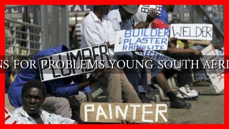 a speech about problems young south african face