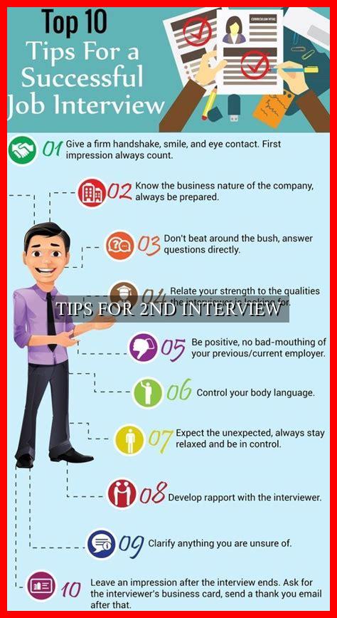 TIPS FOR 2ND INTERVIEW - Wadaef