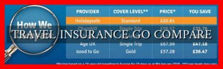 TRAVEL INSURANCE GO COMPARE