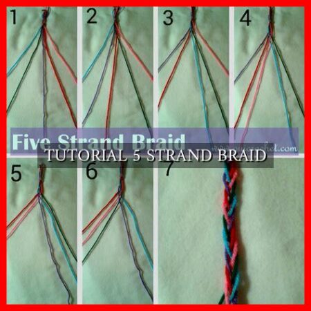 TUTORIAL 5 STRAND BRAID