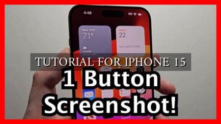 TUTORIAL FOR IPHONE 15