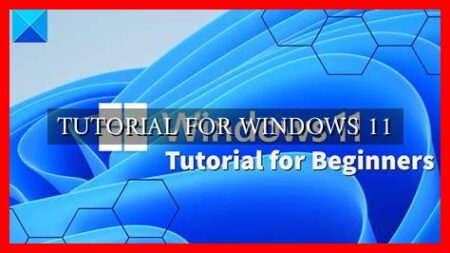 TUTORIAL FOR WINDOWS 11