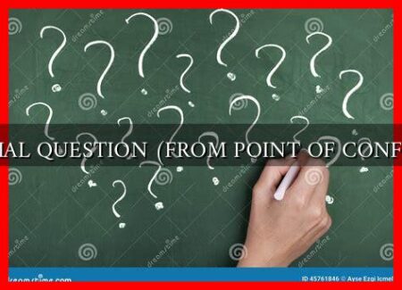 TUTORIAL QUESTION (FROM POINT OF CONFUSION)