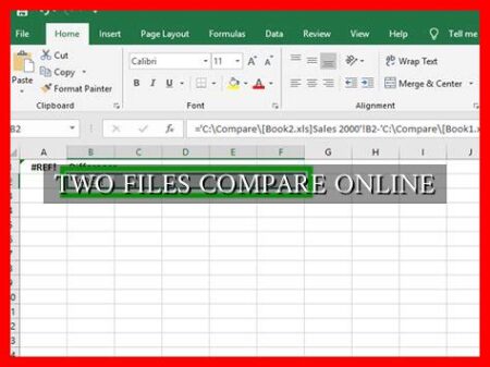 TWO FILES COMPARE ONLINE