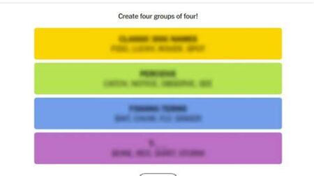 Today's nyt connections answers