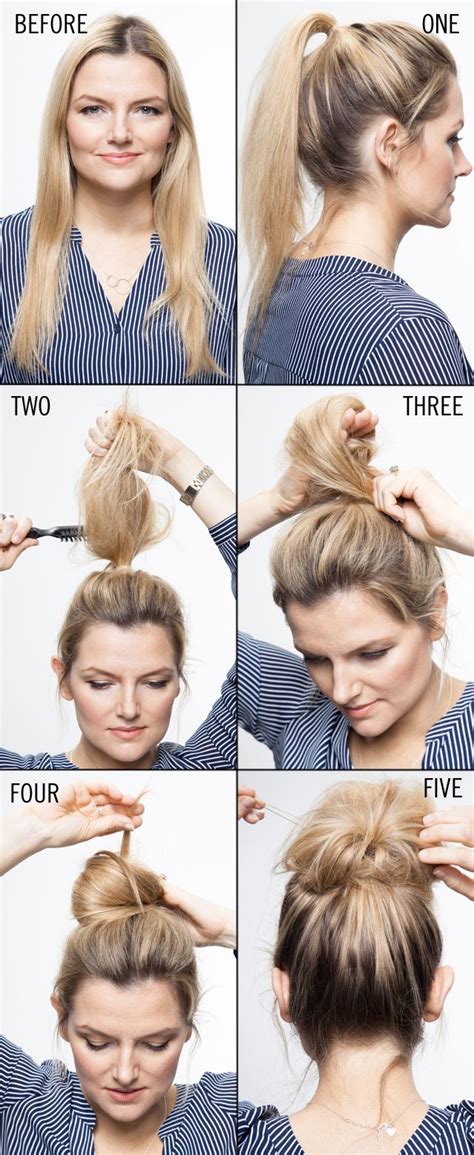 Top knot bun Top knot bun