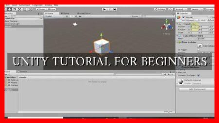 UNITY TUTORIAL FOR BEGINNERS
