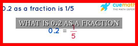 WHAT IS 0.2 AS A FRACTION - Wadaef