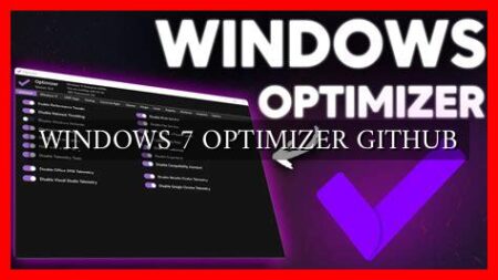 WINDOWS 7 OPTIMIZER GITHUB