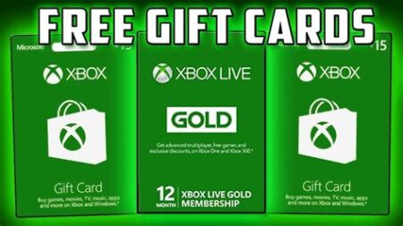Xbox gift cards for free Xbox gift cards for free