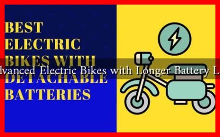 Advanced Electric Bikes with Longer Battery Life