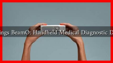 Withings BeamO: Handheld Medical Diagnostic Device