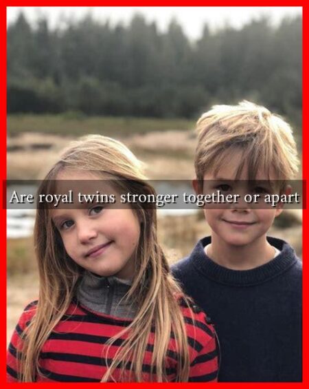 Are royal twins stronger together or apart