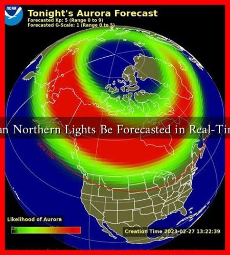 Can Northern Lights Be Forecasted in Real-Time