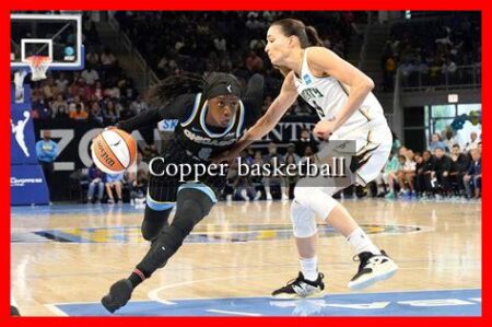 Copper basketball