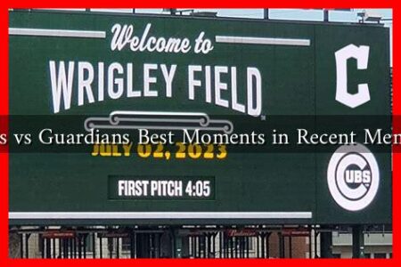 Cubs vs Guardians Best Moments in Recent Memory Cubs vs Guardians Best Moments in Recent Memory