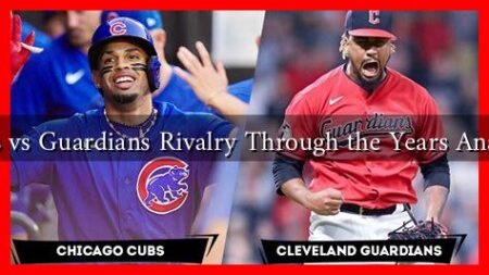 Cubs vs Guardians Rivalry Through the Years Analysis