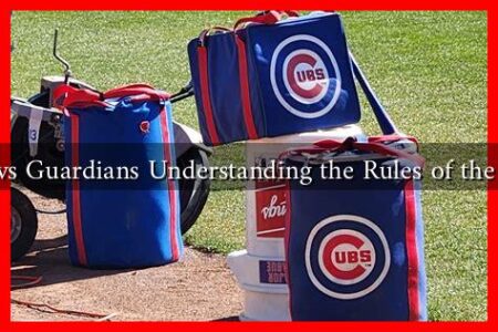 Cubs vs Guardians Understanding the Rules of the Game Cubs vs Guardians Understanding the Rules of the Game