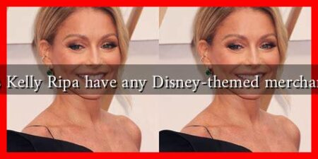 Does Kelly Ripa have any Disney-themed merchandise