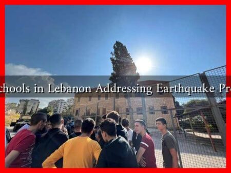 How Are Schools in Lebanon Addressing Earthquake Preparedness?