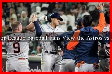 How Do Major League Baseball Fans View the Astros vs Rays Rivalry? How Do Major League Baseball Fans View the Astros vs Rays Rivalry?