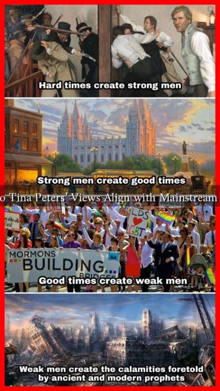 How Do Tina Peters' Views Align with Mainstream Politics