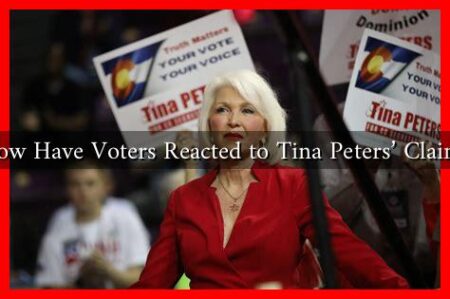 How Have Voters Reacted to Tina Peters' Claims