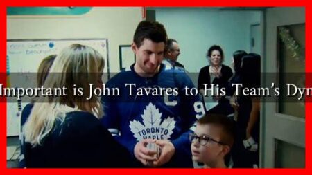How Important is John Tavares to His Team's Dynamics