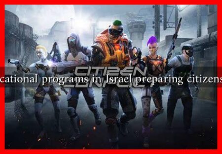 How are educational programs in Israel preparing citizens for conflict?