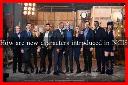 How are new characters introduced in NCIS