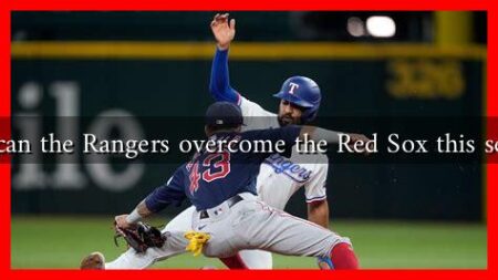 How can the Rangers overcome the Red Sox this season?