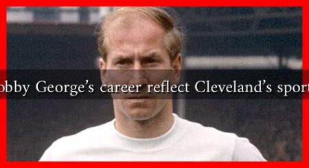 How did Bobby George's career reflect Cleveland's sports evolution