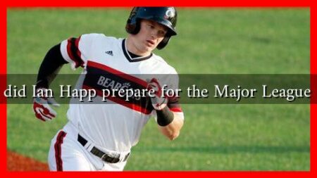 How did Ian Happ prepare for the Major League Draft How did Ian Happ prepare for the Major League Draft