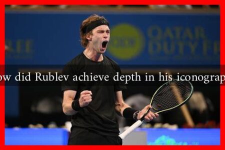 How did Rublev achieve depth in his iconography