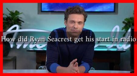 How did Ryan Seacrest get his start in radio