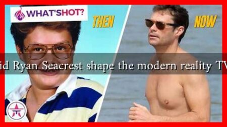 How did Ryan Seacrest shape the modern reality TV genre