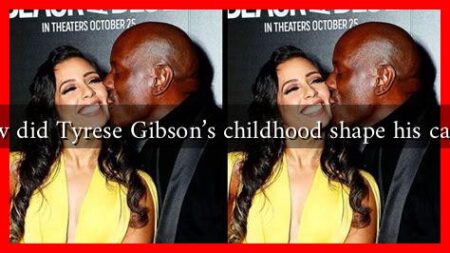 How did Tyrese Gibson's childhood shape his career