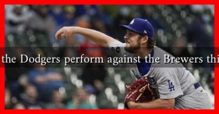How did the Dodgers perform against the Brewers this season? How did the Dodgers perform against the Brewers this season?