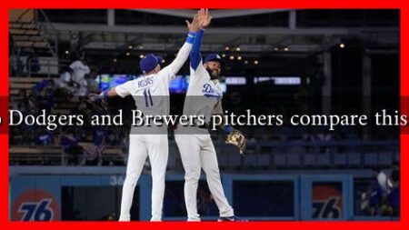 How do Dodgers and Brewers pitchers compare this season? How do Dodgers and Brewers pitchers compare this season?