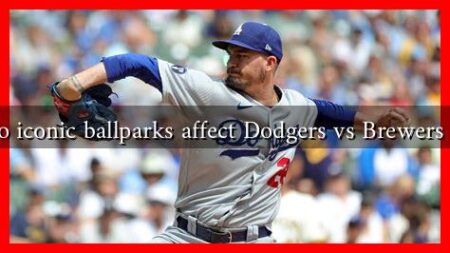 How do iconic ballparks affect Dodgers vs Brewers games?