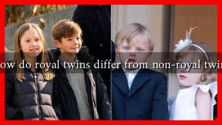 How do royal twins differ from non-royal twins How do royal twins differ from non-royal twins