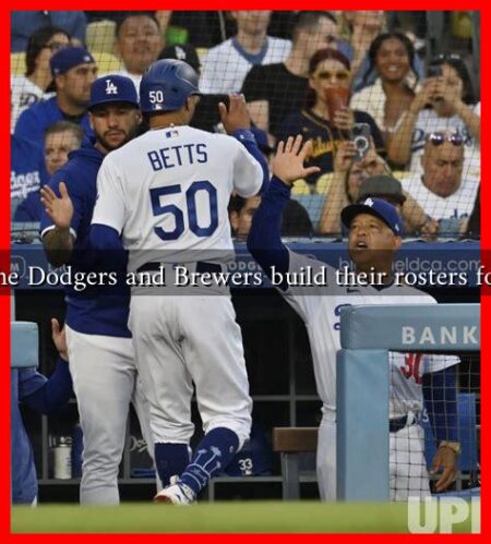 How do the Dodgers and Brewers build their rosters for success?