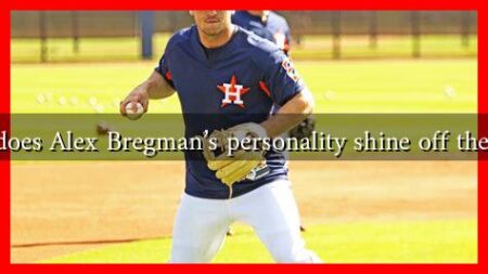 How does Alex Bregman's personality shine off the field?