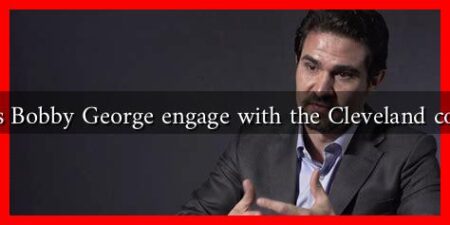 How does Bobby George engage with the Cleveland community