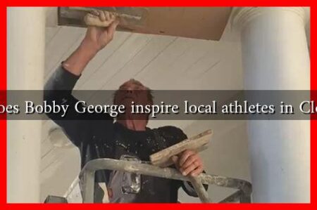 How does Bobby George inspire local athletes in Cleveland