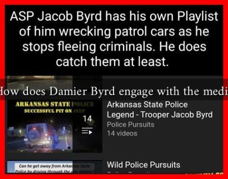 How does Damier Byrd engage with the media