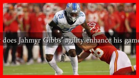 How does Jahmyr Gibbs’ agility enhance his gameplay How does Jahmyr Gibbs' agility enhance his gameplay