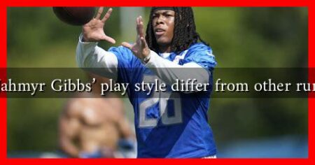 How does Jahmyr Gibbs’ play style differ from other running backs How does Jahmyr Gibbs' play style differ from other running backs