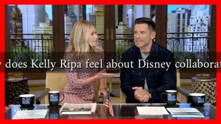 How does Kelly Ripa feel about Disney collaborations