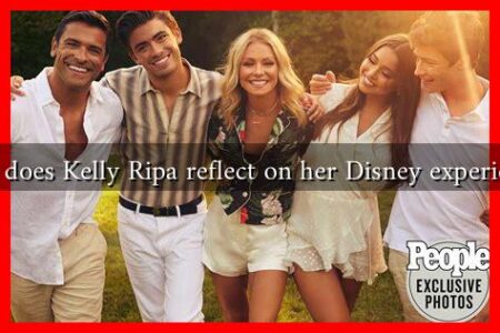 How does Kelly Ripa reflect on her Disney experiences